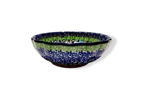 023 Bunzlau Ribbel Schaal 3338X 023 Ribbel Schalen Ø 12 cm